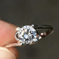 18K White Gold Solitaire Diamond Ring – 0.75 Carat, IGI Certified, Size 5