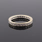 14K White Gold Diamond Eternity Band Ring 0.44 CTW Near Colorless Size 6