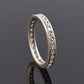 14K White Gold Diamond Eternity Band Ring 0.44 CTW Near Colorless Size 6