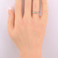 14K White Gold Diamond Eternity Band Ring 0.44 CTW Near Colorless Size 6