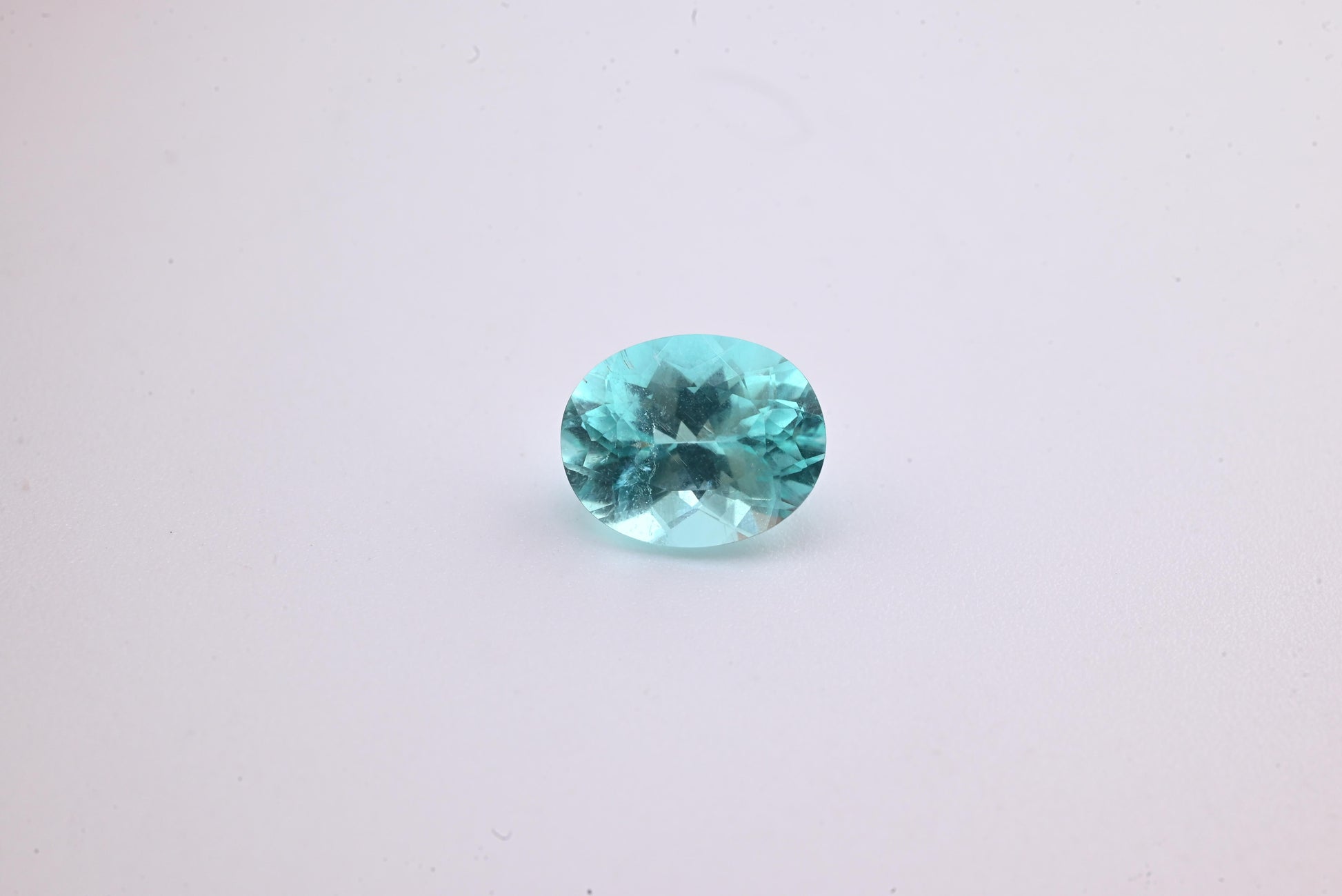 GIA Certified Paraíba-Type Tourmaline 2.65 Carat Green-Blue Oval Mozambique