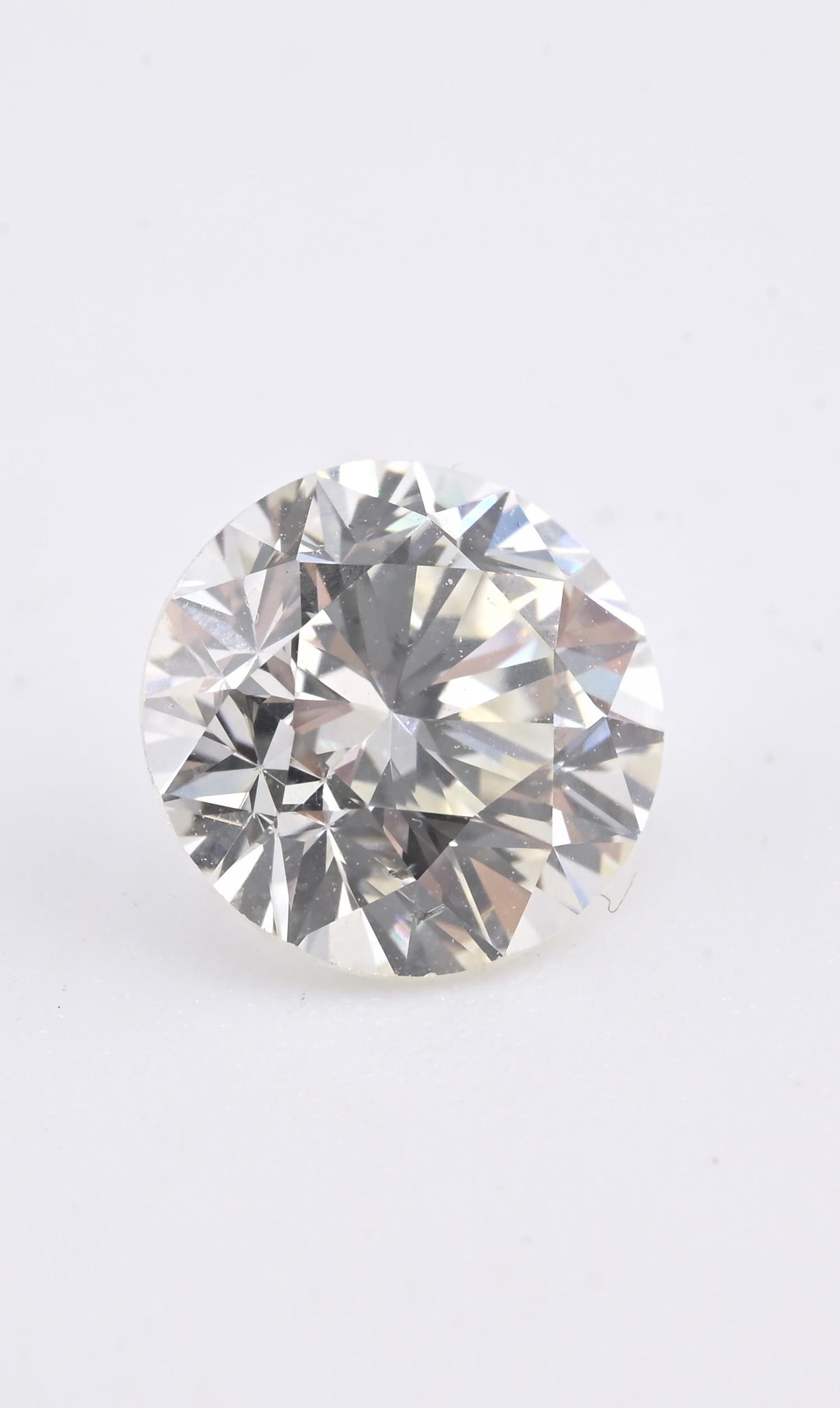 Loose Natural Diamond 1.36 Carat Round Brilliant J Color SI1 Clarity GIA Cert.