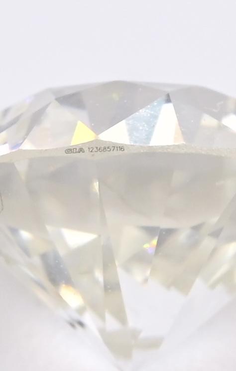 Loose Natural Diamond 1.36 Carat Round Brilliant J Color SI1 Clarity GIA Cert.