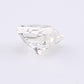 Loose Natural Diamond 0.53 Carat Rectangular Modified Brilliant E Color I2 GIA
