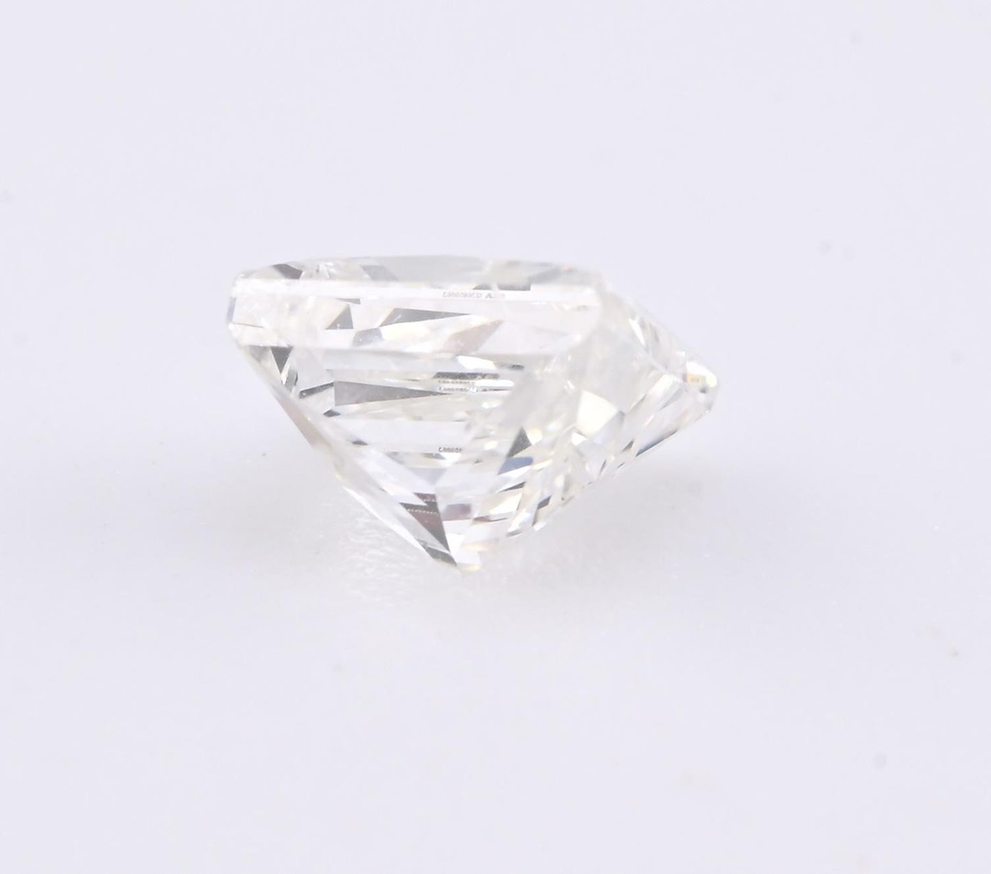 Loose Natural Diamond 0.53 Carat Rectangular Modified Brilliant E Color I2 GIA