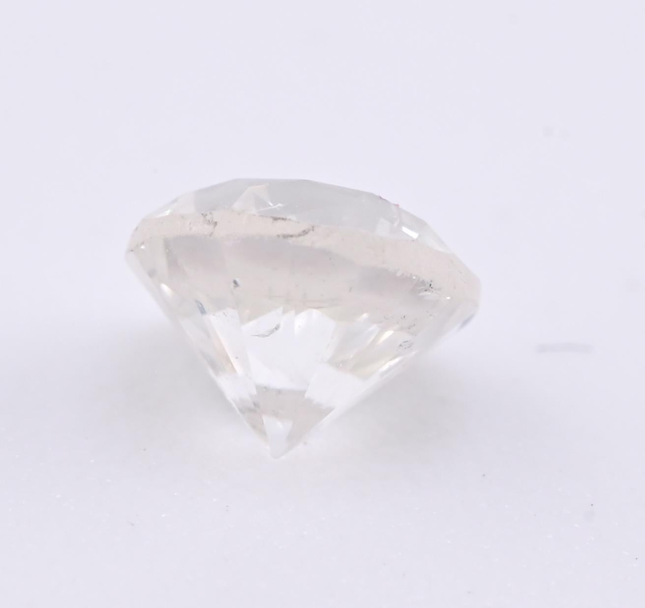 Loose Natural Diamond 0.39 Carat Round Brilliant H Color SI2 Clarity GIA