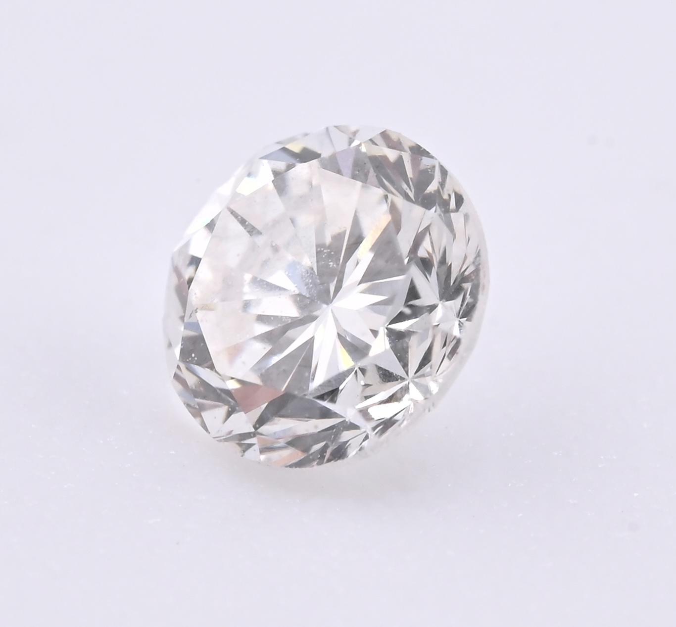 Loose Natural Diamond 0.32 Carat Round Brilliant F Color VS2 Clarity GIA Cert.