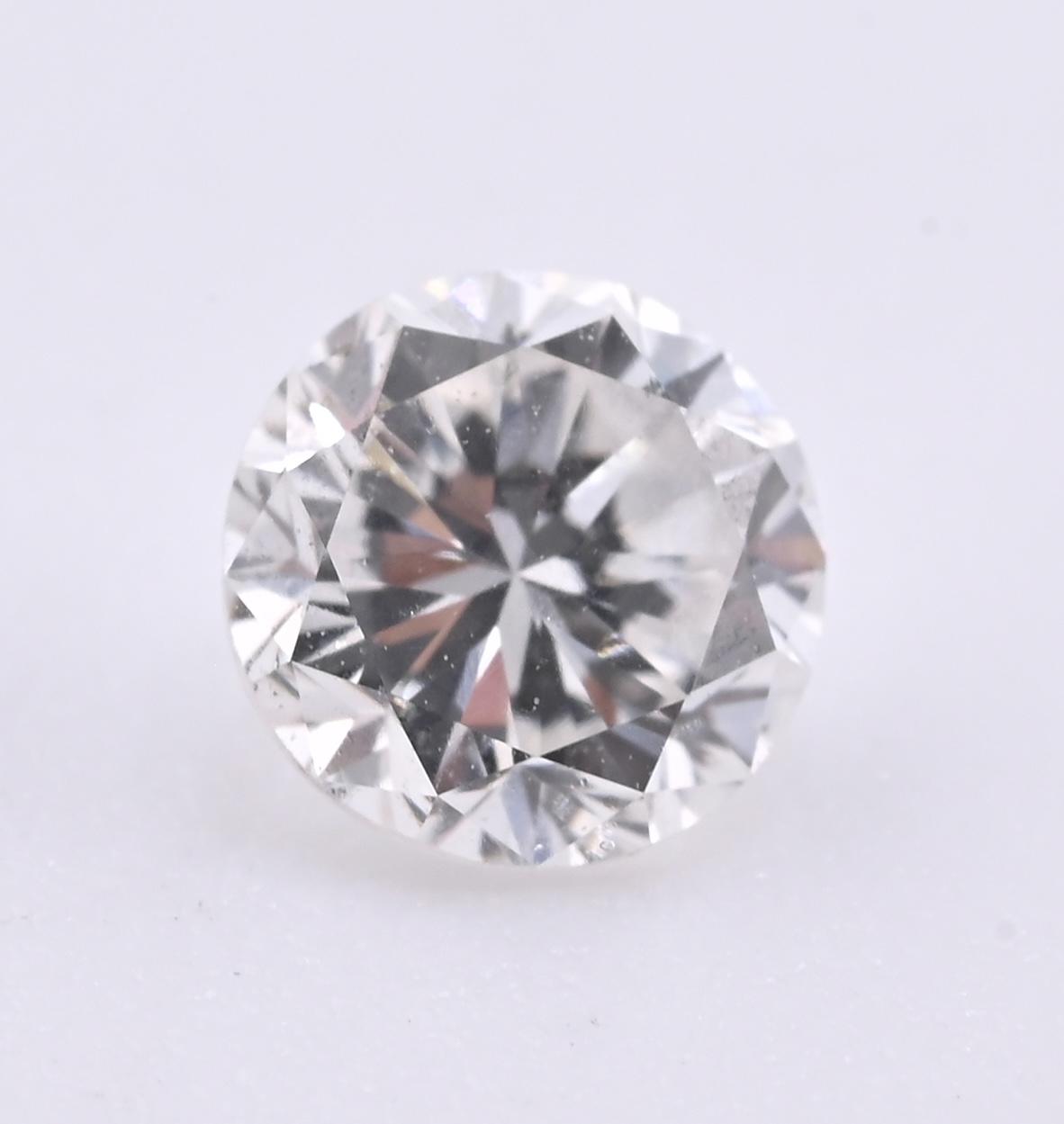 Loose Natural Diamond 0.32 Carat Round Brilliant F Color VS2 Clarity GIA Cert.