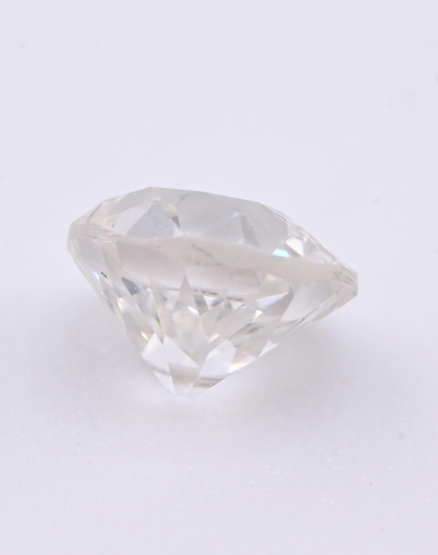 Loose Antique Diamond 0.85 Carat Old European Cut H Color SI1 Clarity GIA Cert.