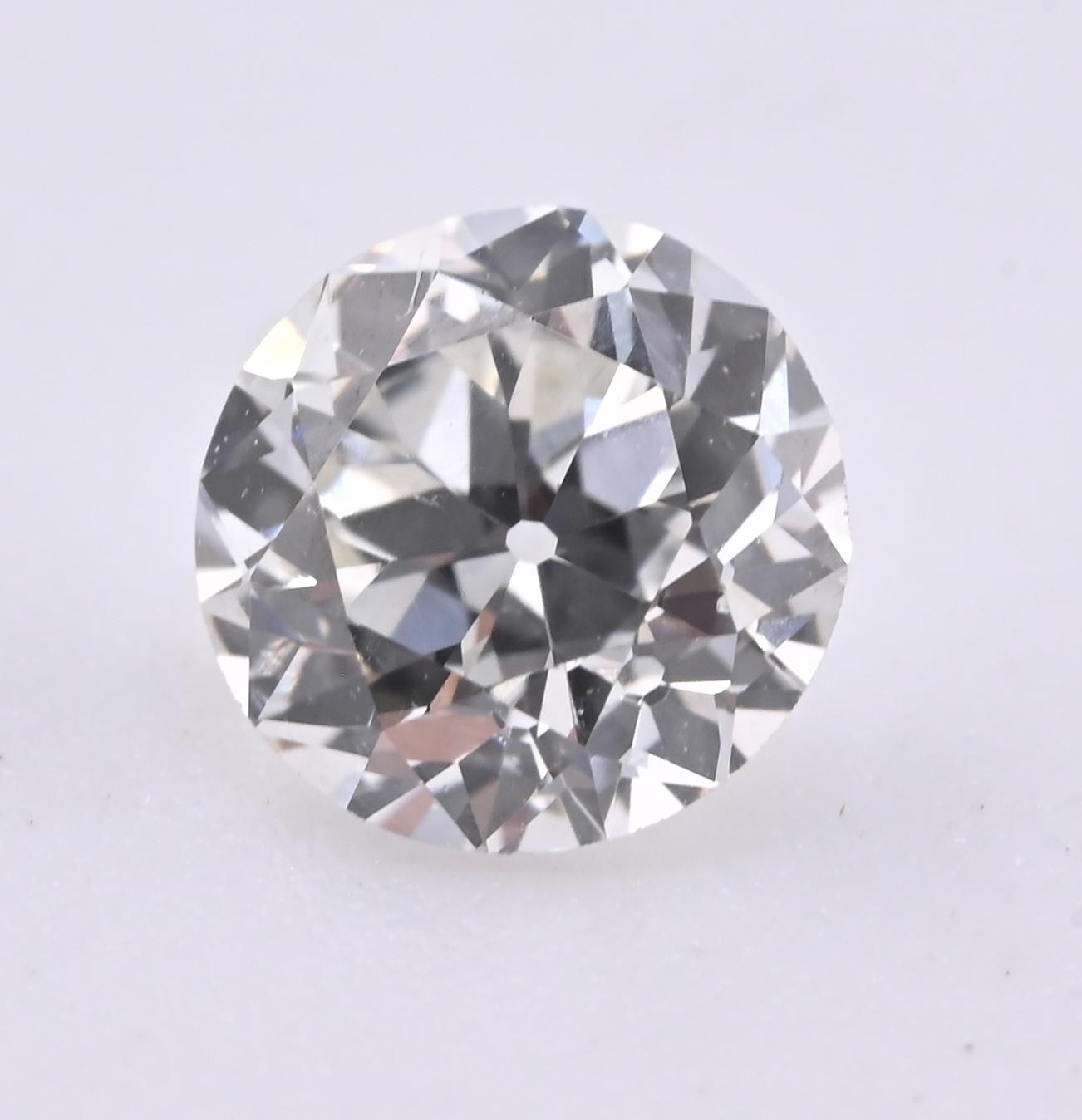 Loose Natural Diamond 0.34 Carat Round Brilliant G Color VS2 Clarity GIA Cert.