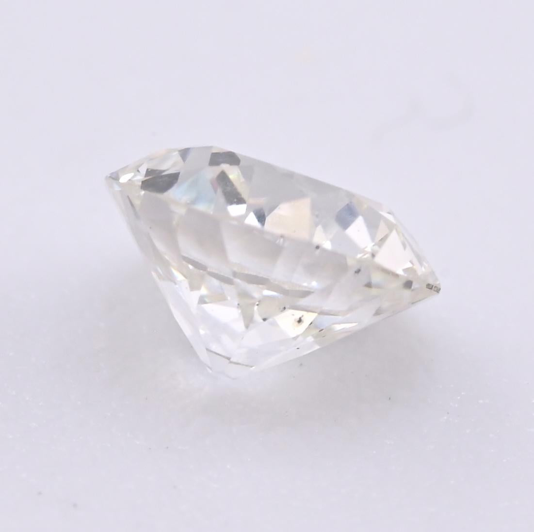 Loose Natural Diamond 0.34 Carat Round Brilliant G Color VS2 Clarity GIA Cert.