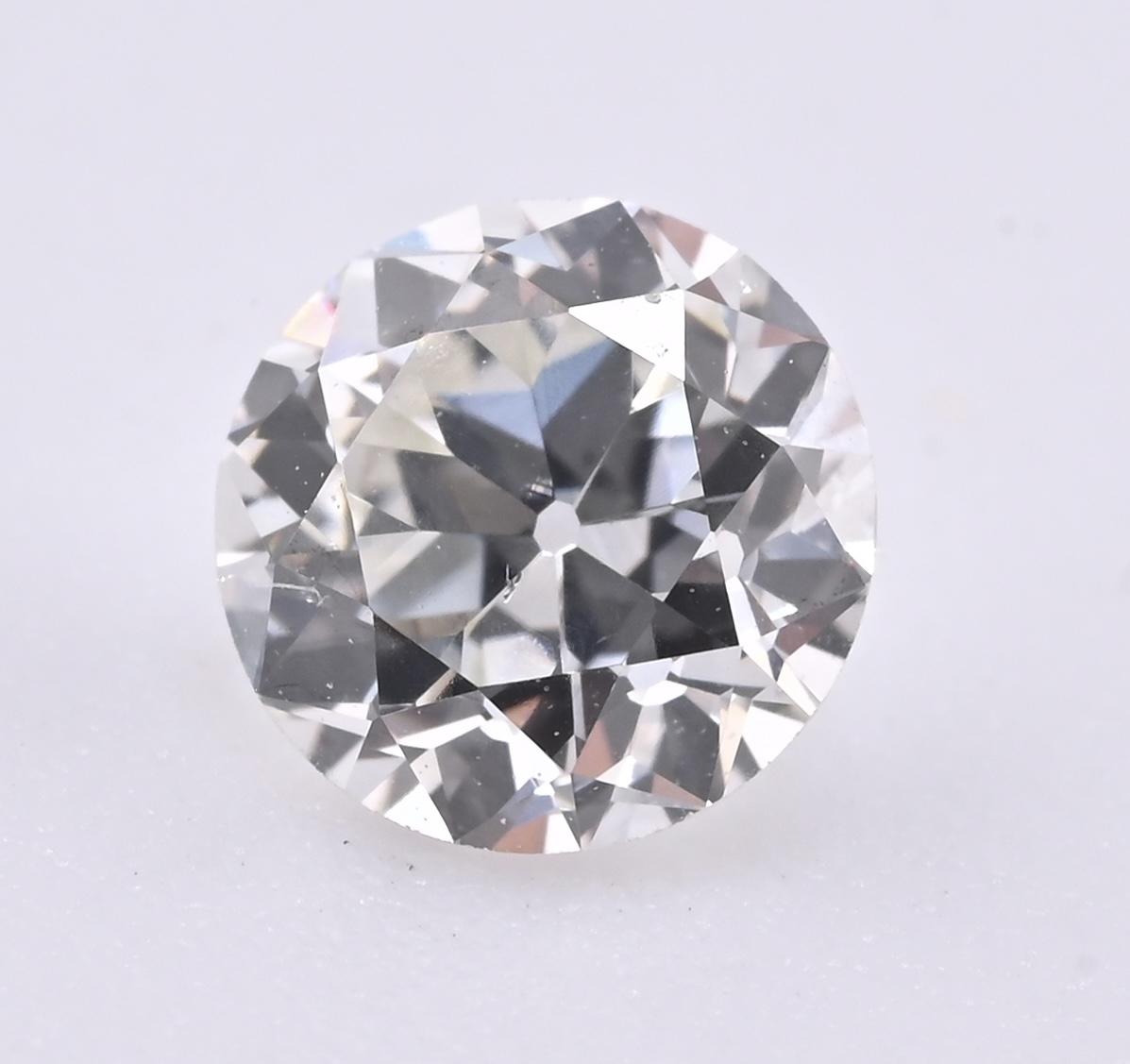 Loose Natural Diamond 0.34 Carat Round Brilliant G Color VS2 Clarity GIA Cert.