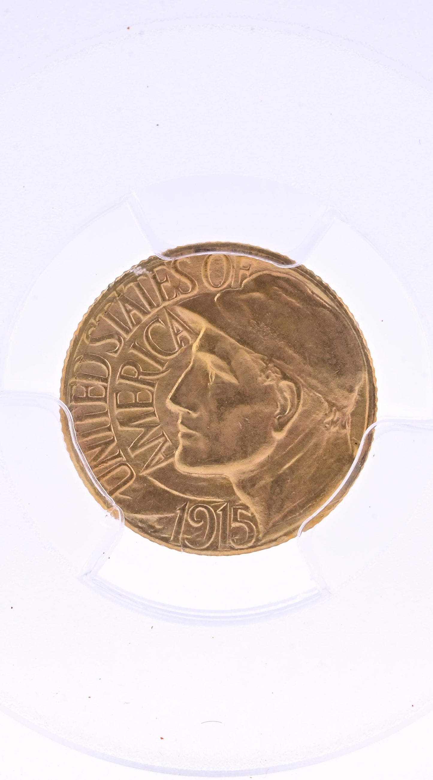 1915-S Panama-Pacific Gold $1 PCGS MS64 Commemorative Coin San Francisco Mint