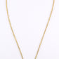 14K Yellow & White Gold Diamond Solitaire Necklace Pendant 0.75 CT VS2–SI1