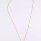 14K Yellow Gold Diamond Heart Pendant Necklace Natural Earth Mined Diamonds