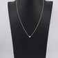 PANDORA 18K Gold Diamond Love Pod Necklace ALE 750