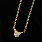 PANDORA 18K Gold Diamond Love Pod Necklace ALE 750