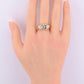 IGI Certified Art Deco Gypsy 14K Gold Old European Cut Diamond Ring 1.80 CTW