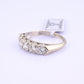 IGI Certified Vintage 14K White Gold Diamond Band Ring 0.88 CT VS Size 8