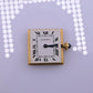 Vintage Cartier Paris Ladies Watch 18K Yellow Gold Swiss Made Ref 67117 Tank