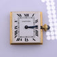 Vintage Cartier Paris Ladies Watch 18K Yellow Gold Swiss Made Ref 67117 Tank