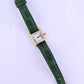 Vintage Cartier Paris Ladies Watch 18K Yellow Gold Swiss Made Ref 67117 Tank