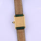 Vintage Cartier Paris Ladies Watch 18K Yellow Gold Swiss Made Ref 67117 Tank