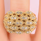 Sonia B 14K Diamond Cluster Ring • 15.04g Solid Gold • Size 8