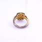 925 Sterling Silver IGI Certified Diamond Ring Freeform Diamond Ring Size 6