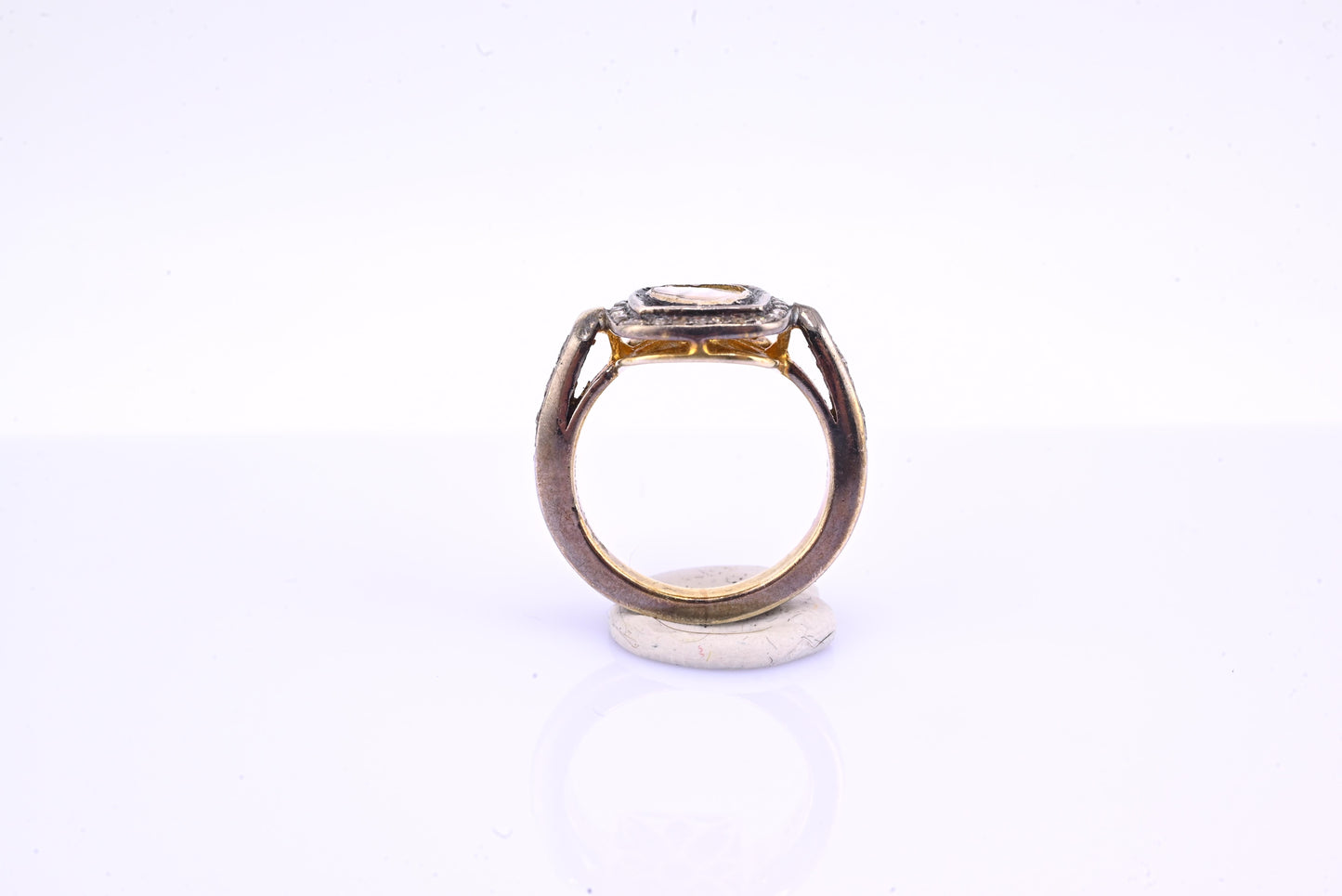 925 Sterling Silver IGI Certified Diamond Ring Freeform Diamond Ring Size 6