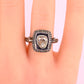 925 Sterling Silver IGI Certified Diamond Ring Freeform Diamond Ring Size 6