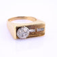 Art Deco 14K Gold Old European Cut Diamond Ring – .80 CT Center – Ring Size 5.5