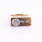 Art Deco 14K Gold Old European Cut Diamond Ring – .80 CT Center – Ring Size 5.5