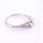 14K White Gold GIA .70ct G VS2 Diamond Engagement Ring Size 6