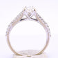 14K White Gold GIA .70ct G VS2 Diamond Engagement Ring Size 6