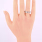 Magnificent 3.50 TCW Diamond Eternity Band in Solid Platinum Size 6.25 IGI Cert.
