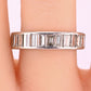 Magnificent 3.50 TCW Diamond Eternity Band in Solid Platinum Size 6.25 IGI Cert.