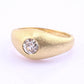 True Antique Old European Cut Diamond Ring – 14K Gold Size 7.75