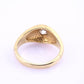 True Antique Old European Cut Diamond Ring – 14K Gold Size 7.75