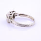 Art Deco Platinum Diamond Engagement Ring .60–.65 CTW VS Center Ring Size 6