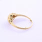 14K Yellow Gold Diamond Ring 13 Diamonds VS–SI Natural 2g Size 5.75