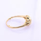 14K Yellow Gold Diamond Ring 13 Diamonds VS–SI Natural 2g Size 5.75