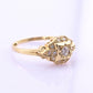 14K Yellow Gold Diamond Ring 13 Diamonds VS–SI Natural 2g Size 5.75