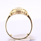 14K Yellow Gold Diamond Ring 13 Diamonds VS–SI Natural 2g Size 5.75