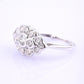 18K White Gold Diamond Ring 1.05 TCW G Color Ring Size 5 GIA Certified