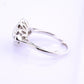 18K White Gold Diamond Ring 1.05 TCW G Color Ring Size 5 GIA Certified