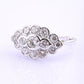 18K White Gold Diamond Ring 1.05 TCW G Color Ring Size 5 GIA Certified