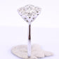 18K White Gold Diamond Ring 1.05 TCW G Color Ring Size 5 GIA Certified