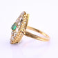 Antique 18K Yellow Gold Ring Art Deco/Edwardian Era Ring Size 5.25