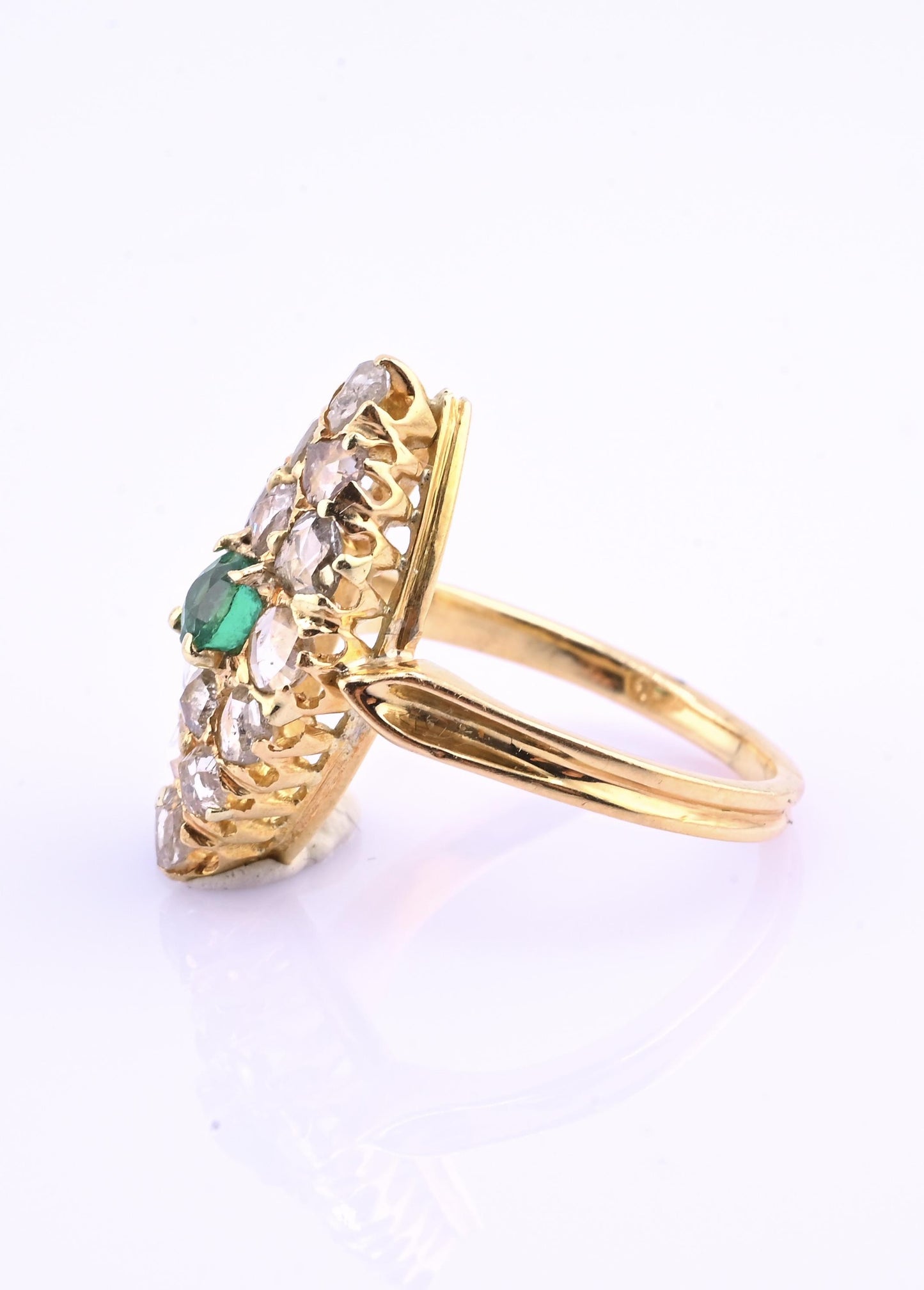 Antique 18K Yellow Gold Ring Art Deco/Edwardian Era Ring Size 5.25